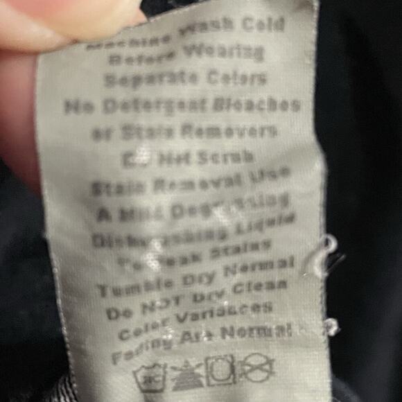 Fresh Produce Velour Crewneck Sweatshirt Sweater Black Womens XL USA Lig… - Picture 6 of 6